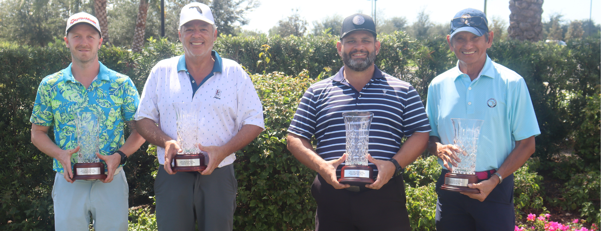 Four Claim Men's Net Victories