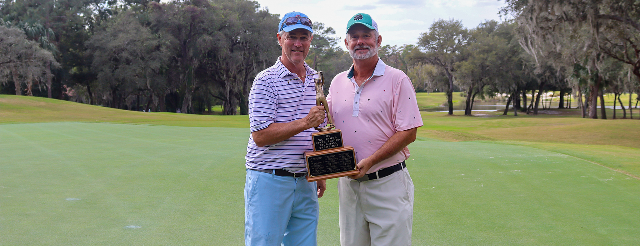 Finster & Keenan Dominate Senior Four-Ball