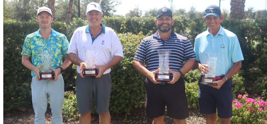 Four Claim Men's Net Victories