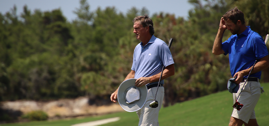 Hudgens Makes Late Charge to Take The Lead at Mid-Amateur