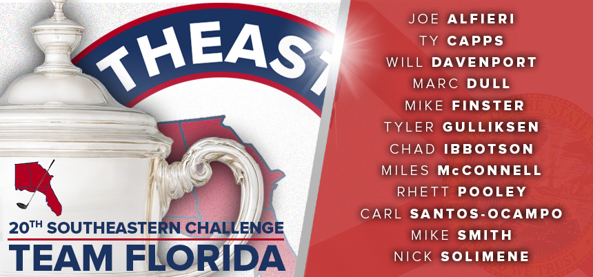 Team Florida Set for 20th Southeastern Challenge Matches