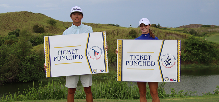 Jiang & Boone Rise Above the Rest at Streamsong