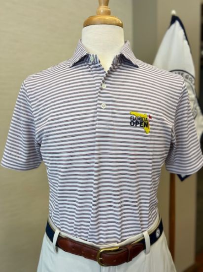 Picture of Holderness & Bourne Stripe Polo - FL Open (2)