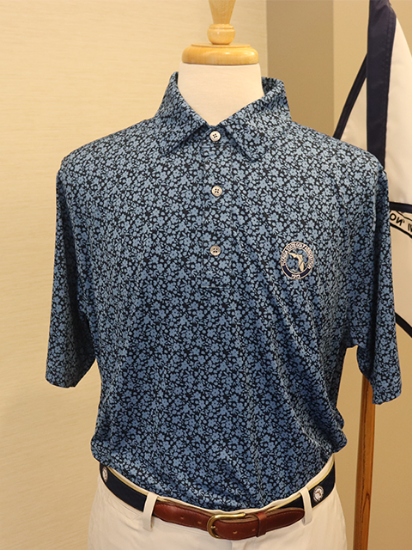 Picture of FootJoy Painted Floral Lisle - Navy (6)