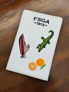 Picture of FSGA Yardage Book - White with logos (3)