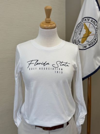 Picture of Under Armour Wmns Tee FSGA 1913 - White (2)